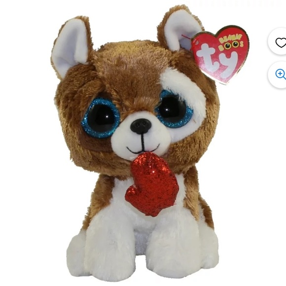 TY Beanie Boos - SMOOTCHES the Dog - Picture 1 of 5